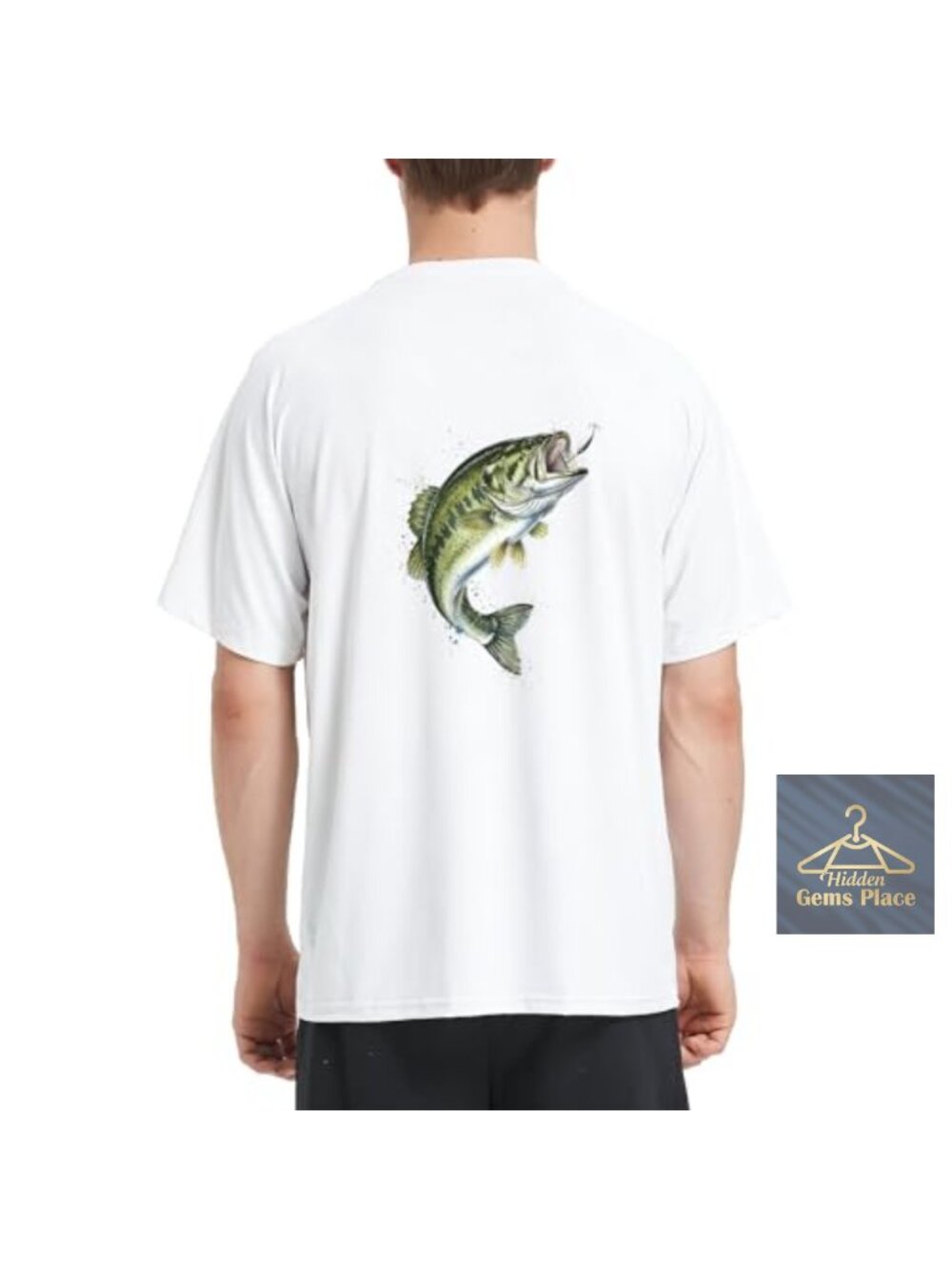 Men's UPF 50+ Fishing Shirt Quick-Dry Sun Protection Tee